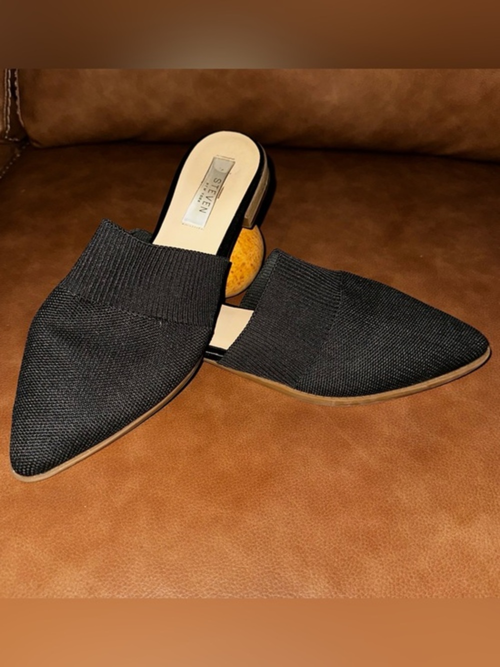 Steven New York "Valdez" Knit Mule by Steve Madden Sz 7.5